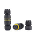 IP68 Waterproof 2 Way 2 Pin Junction Box, Electrical Cable Connector, 5 Pack 17.5A 400V M16 Wire Range