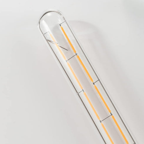 8.9inch E26 Bulbs 8W Dimmable E26 Bulb 2700K 75 T10 Bulb 800lm E26 Bulb,Pack 4 LED Tubular Light Warm White Watt