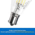Dream Lighting LED Edison Bulb, 3W, 150 Lumens, Neutral White 3500K, Vintage Replace Globe, Pack of 2