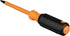 Klein Tools 6884INS Insulated Screwdriver, 1000V #1 Square Tip with 4-Inch Shank, Cushion-Grip Handle