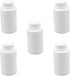 Othmro 10 Pcs 8.45oz/250ml Plastic Bottles, Lab Cylindrical Chemical Reagent Bottle, Wide Mouth