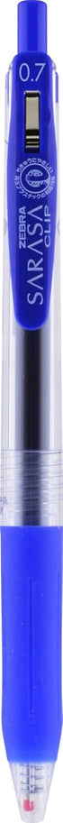 Zebra Pen Sarasa Clip Retractable Gel Pen, Medium Point, 0.7mm, Blue Ink, 12-Pack by Zebra