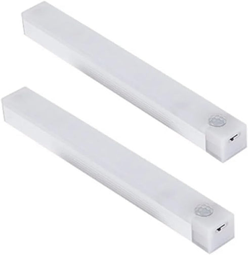 ALIVIM 2Pcs LED Under Cabinet Night Light USB Rechargeable Motion Sensor Closet Kitchen