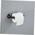 1Set Balacoo Black Towel Rack Accessory Stainless Steel Wall Mount Towel Ring for Bathroom Space Saving Design