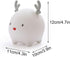 TTBDDDYH Touch Control Bedside Lamp, Moe Deer Shape Sensor Night Light, Creative Silicone LED Pat Pat Light, with USB