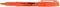 School Smart Highlighters, Pen Style, Chisel Tip, Orange, Pack of 12