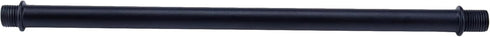 MY MIRONEY 4 Sets Straight Pipe Lamp Stem Kit with Connector M10, Black Lamp Rod Hardware, 7.87" Long