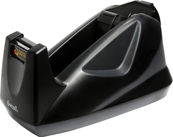 Excell EX-11425BK Office Dualcore Tape Dispenser, Black for 3/4 Inch Wide Clear Tape