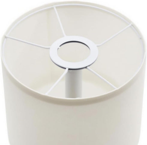 7.87" 7" HEVSTIL Lampshades Natural Linen Lampshades Bottom x High, Easy Assembly Fabric Lampshades for Table Lamps