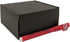 CH-BOX4x4x2'' Small Shipping Boxes - 25 Pack Black Corrugated Cardboard Mailers for Small Business