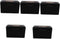 VILLCASE 5pcs Portable Index Card Holder and Organizer Box for Business Cards