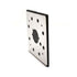 SPD18 1/4 8 151280-00, 151284-00SV Superior Electric Pads & Abrasives Sheet, Hole Stick On Square Sanding Pad Replaces