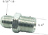 1 Piece Pipe Adapter 3/8" Male 37° Flare JIC x 3/8" Male NPT Plated Steel Hydraulic fitting by CDQBWKJGFJ