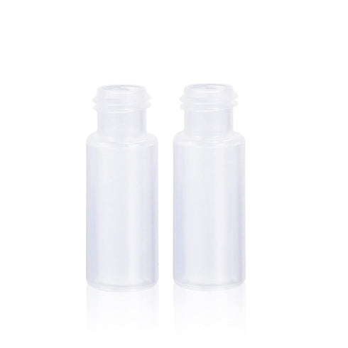Polypropylene 0.7 ml Short Thread Micro-Vial, 32 x 11.6 mm, Transparent, 100 pcs/pk