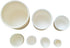 OTOOLWORLD 99.3% Alumina Crucible, Al2O3 Aluminum Oxide Assay Crucible for Lab (F40*60MM)