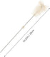5Pcs Set 10.23In Volume Bottle Brush Test Tube Cleaners with Flexible Bristles for Glass Bottles Straws Lab Flask