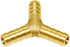 Joywayus 5PCS 1/4" ID Hose Barb Y Shaped 3 Way Union Fitting for Water, Fuel, Air