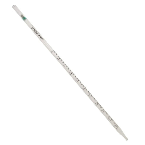 2ml Green Serological Pipette, Individually Wrapped (Case of 100)