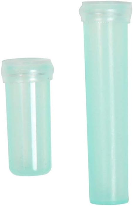 200Pcs 4cm Garneck Floral Water Tubes Vials Stem Rose Water Container Tubes Flower Nutrition with Cap for Flower