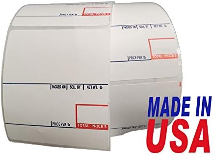 CAS SCALE LABEL, ALL MADE in USA, ALL DIFFERENT SIZES (12 Rolls, 8020)