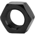 Speedway Motors 1/2-20 12 Pack 7075 3/4 Inch Black Aluminum Jam Nuts Fine Thread Includes RH and LH Alloy Hex for Heim