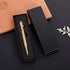 SMOOTHERPRO Solid Brass Bolt Action Pen, Heavy Duty for Gift Business Office EDC Pocket Color Natural