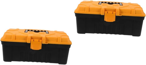 Homoyoyo 2pcs Portable Multi Tool Storage Box Versatile Toolbox for Home and