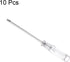 uxcell Mini Slotted Screwdriver, 3.0mm Flat Head, 115mm Length, 10 Pcs for Small Appliances Repair