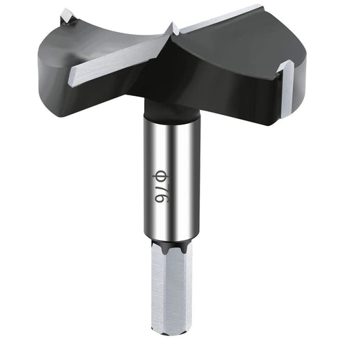 3 Inch Carbide Forstner Drill Bit, Tipped Wood Drilling Bit for Woodworking and Hinge Cutter