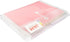JAM PAPER Plastic Envelopes with Button & String Tie Closure & 2 Dividers, Clear, 12/Pack