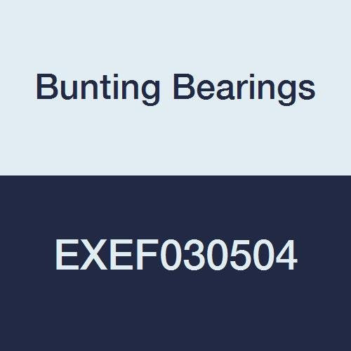 Bunting Bearings EXEF030504 Extra Lubricant with PTFE Flange Bearing, Powdered Metal, SAE 841, 3/16"