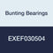 Bunting Bearings EXEF030504 Extra Lubricant with PTFE Flange Bearing, Powdered Metal, SAE 841, 3/16"