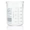 Globe Scientific 600mL Low Form Griffin Style Beaker, 3.3 Borosilicate Glass, 6/Box