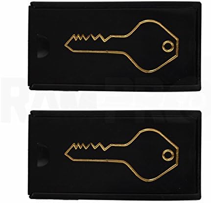 RamPro Hide a Key Magnetic Car Key Holder - Extremely Strong, 2x3.5x¾ Inches for Home and Office Storage