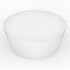 stonylab Silicone Filter Adapter Cones, 9-Pack Durable Tapered Collar Rubber Stopper Buchner Funnel Flask Cones Adapter Set, Wear Resistance Smooth Surface, White