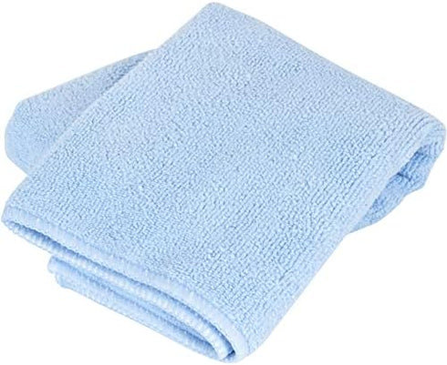 QEP 2007119 11 x 18 in. Microfiber Grout Cleaning Cloth, Blue -