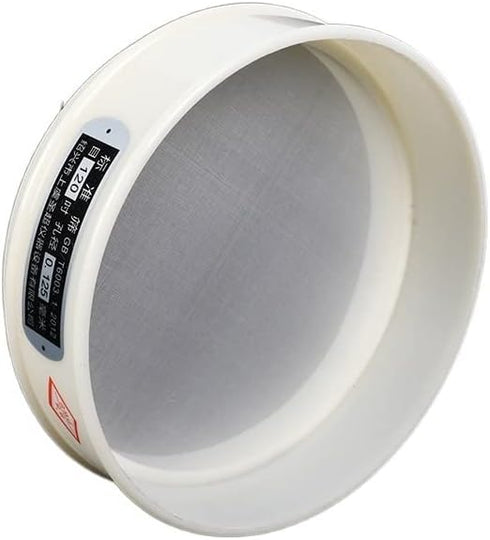 INTCHE 20cm 6-500 60 Plastic Sieve Standard Inspection Test Sampling Sieve Plastic (PVC) Frame Nylon Screen Diam
