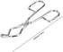 Stainless Steel Crucible Tongs 200mm, Professional Foundry Beaker Tongs with Rivet for Laboratory Use