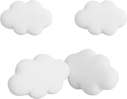 yyangz Cloud Pushpin 30PCS White Decorative Cloud Push Pins for Wall Hanging, Memo DIY Craft Gift Bags, Home Decor