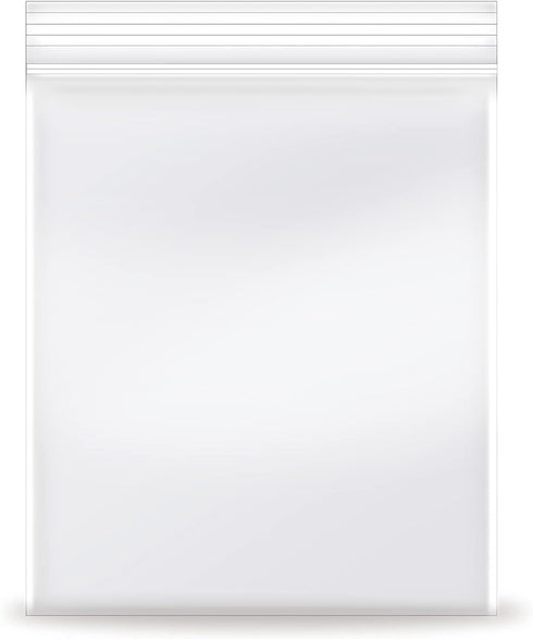 Small Clear Poly Zipper Bags (Pack of 200), 2''x 3'' Reclosable Storage Plastic Bags for Jewelry, Beads & Small Items