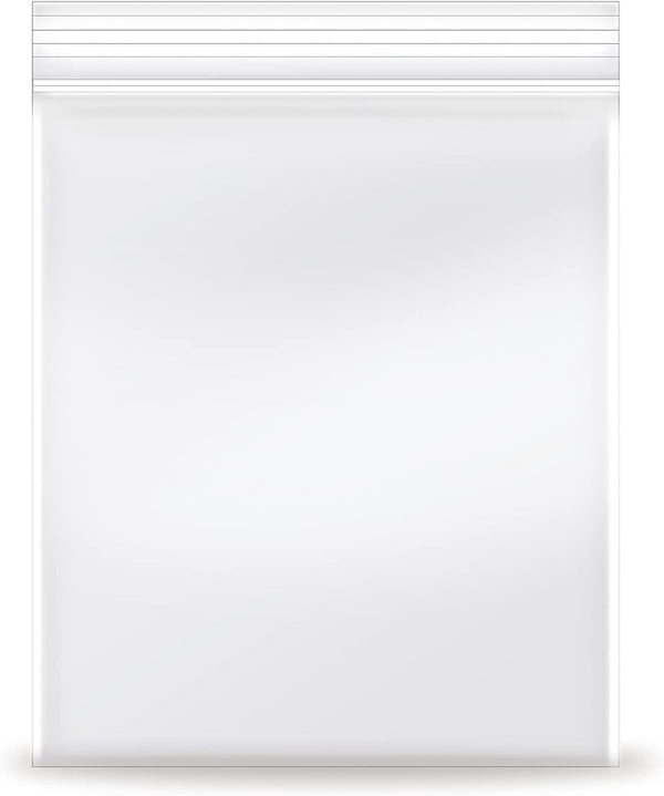 Small Clear Poly Zipper Bags (Pack of 200), 2''x 3'' Reclosable Storage Plastic Bags for Jewelry, Beads & Small Items
