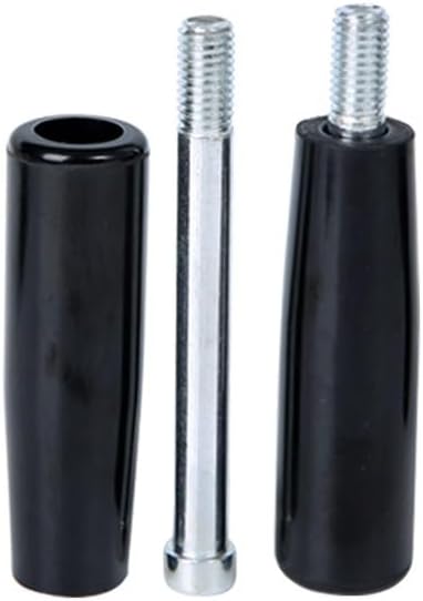 Revolving Handwheel Machine Handle, Male Threaded Stem M6, 5pcs for Milling Machinery