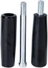 Revolving Handwheel Machine Handle, Male Threaded Stem M6, 5pcs for Milling Machinery