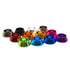 20pcs M6 Cone Cup Washers, Anodized Aluminum Alloy Screw Gasket Countersunk Washers (Black)