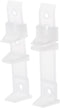 Prime-Line N 6564 Self-Adjusting By-Pass Door Bottom Guide, 2 Pack