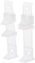 Prime-Line N 6564 Self-Adjusting By-Pass Door Bottom Guide, 2 Pack