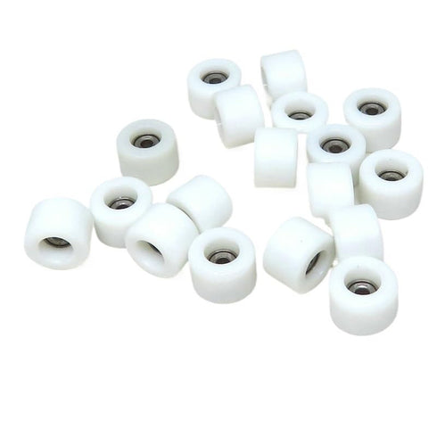 QVNODR 4pcs 1.5x7.6x5 PU6817.6-5 1.5 7.6 5 PU Coated Fingerboard Wheels Finger Skateboard Pulley * * High Speed No
