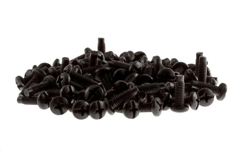 10-32 Rack Screws, Phillips Head, 5/8" Length (Qty 100)
