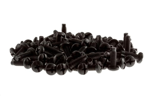 10-32 Rack Screws, Phillips Head, 5/8" Length (Qty 100)