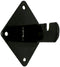 Dazzling Displays 12-Pack of Black Gridwall Panel Mount Brackets, Essential for Gridwall Panel or Slatgrid Mounting